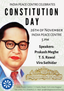 Constitution Day @ India Peace Centre